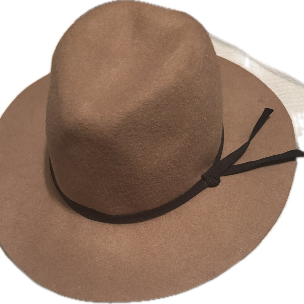 She Da’ Boss Brown Wide-Brim Hat